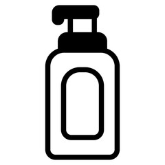 Body lotion Glyph Icon