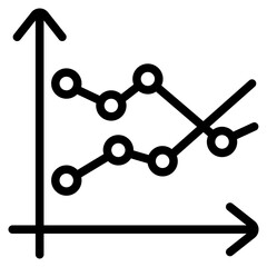 Competitive analysis Line Icon