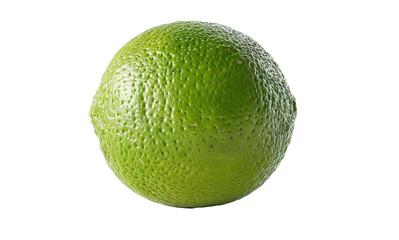 lime isolated on white