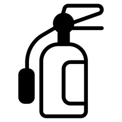 Fire extinguisher Glyph Icon