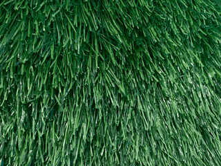 Green artificial grass