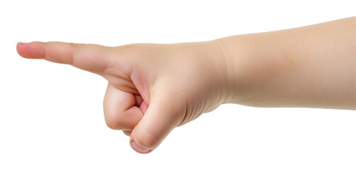 PNG Index finger hand pointing