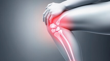 Obraz premium Knee pain
