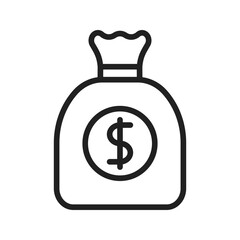 Funds icon vector image. Suitable for mobile apps, web apps and print media.