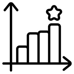 Reputation management Line Icon