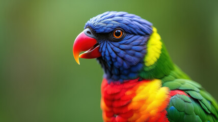Colorful parrot