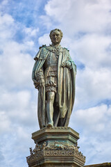 Obraz premium Queensberry Memorial to Walter Scott. Edinburgh. Scotland