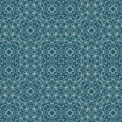 Christmas seamless pattern. Christmas background blue. Snowflake pattern. Happy New Year