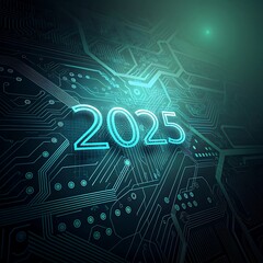 "Futuristic 2025 Technology Concept Design"