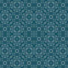 Christmas seamless pattern. Christmas background blue. Snowflake pattern. Happy New Year