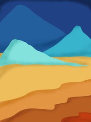 Colorful Abstract Walpaper and Background Design Illustration