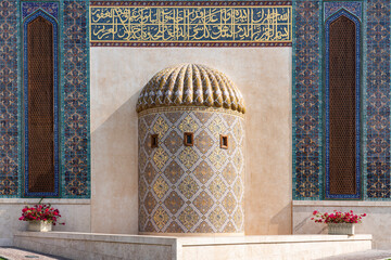 Mosque Details, Islamic Art, Katara Cultural Village, Doha, Qatar 