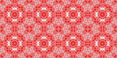 Christmas seamless pattern. Christmas background banner red. Frost pattern. Happy New Year.