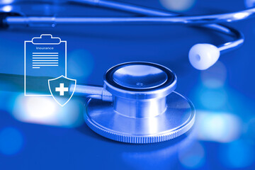 Medicare Payment and healthcare insurance concept , medical enrollment for insurance 