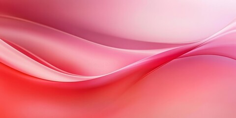 Abstract Pink and Red Swirling Wave Design