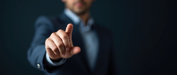 Businessman tick correct sign mark for document approval , project acceptance and quality assurance concept.