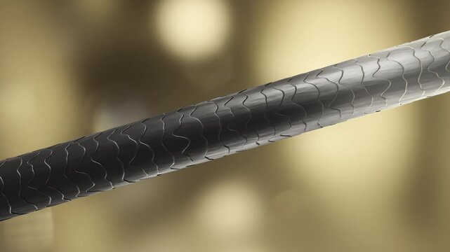 Nourish hair of shampoo or Oil Vitamin serum. Repair damaged hair concept, 3d animation.