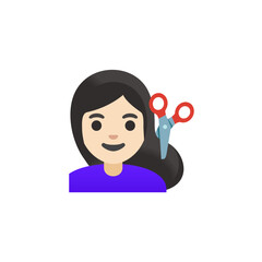 Person Getting Haircut Emoji  
