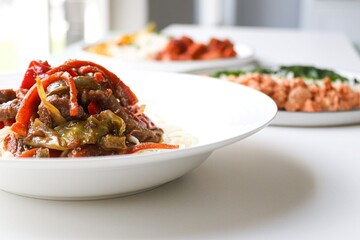 Homemade Plated Meal for Healthy and Nutritious Eating