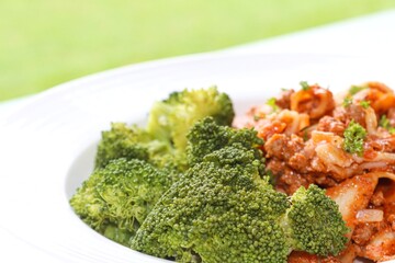 Homemade Plated Meal for Healthy and Nutritious Eating