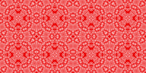Christmas seamless pattern. Christmas background banner red. Frost pattern. Happy New Year.