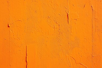 Obraz premium Vibrant Neon Orange Canvas: A Close-Up of Lively Construction Paper Ideal for Art and Craft Projects