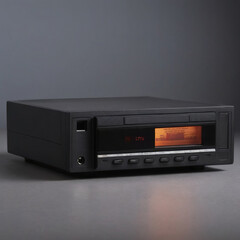 Obraz premium stereo player close up , realistic illustration