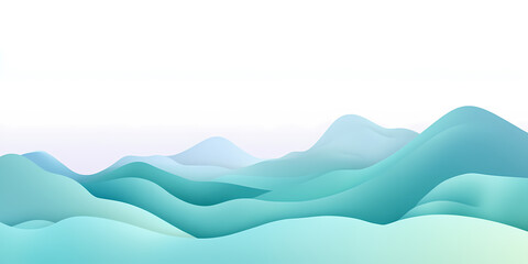 Fototapeta premium Simple abstract wave background