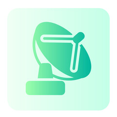 satellite dish gradient icon