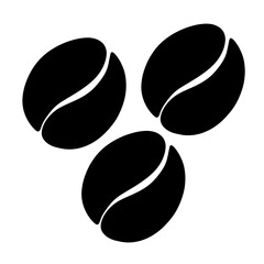 Fototapeta premium coffee bean icon illustration
