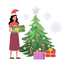 017 - Christmas tree character