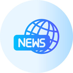 news gradient icon