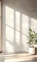plant in a window,generation AI