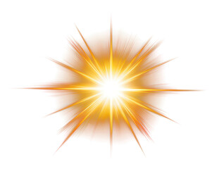 PNG Radiant starburst on black background