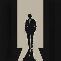silhouette of a person
