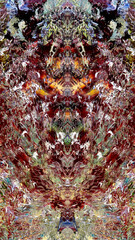 Abstract art background . Hand painting artwork on canvas 