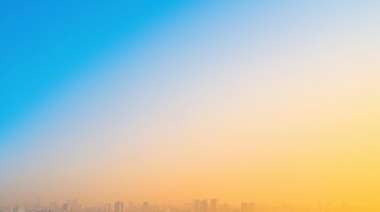 Urban pollution vs clear skies a contrast in cityscapes