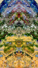 Abstract art background . Hand painting artwork on canvas 