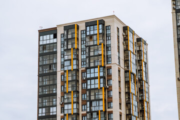 Modern apartment building in Irkutsk showcases urban architecture and design