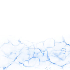 背景透過の波紋アート
