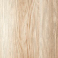 Close-up of light-colored wood texture with natural grain and smooth surface for design.
