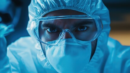 The Scientist in Protective Gear
