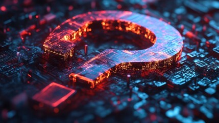 The Glowing Question Mark