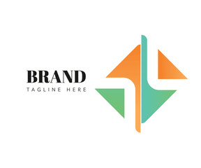 Triangle logo icon design template elements. Usable for Branding, Business and Technology Logos.
