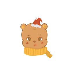 christmas teddy bear