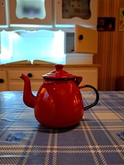 teapot and cup