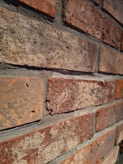 red brick wall