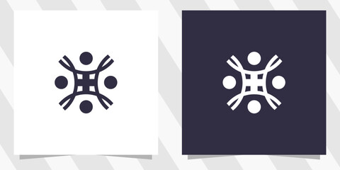 Health care logo design vector