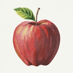 Illustration of an apple
