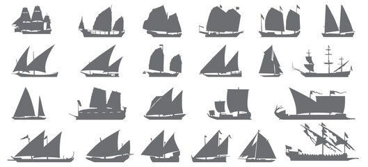 old sail ship icon